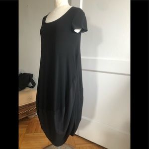 Joseph Ribkoff black dress - dressy casual